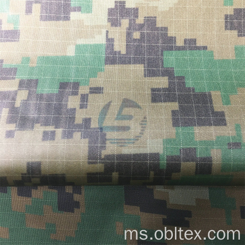 Taffeta dicetak Nylon Obppr004 untuk beg atau kot atau khemah
